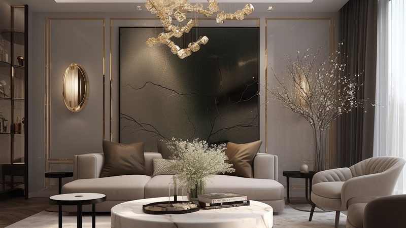 客厅挂画搭配：如何打造视觉焦点与和谐氛围
